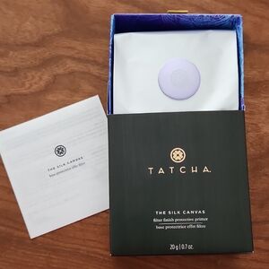 Tatcha The Silk Canvas Primer with Black and Purple Accents